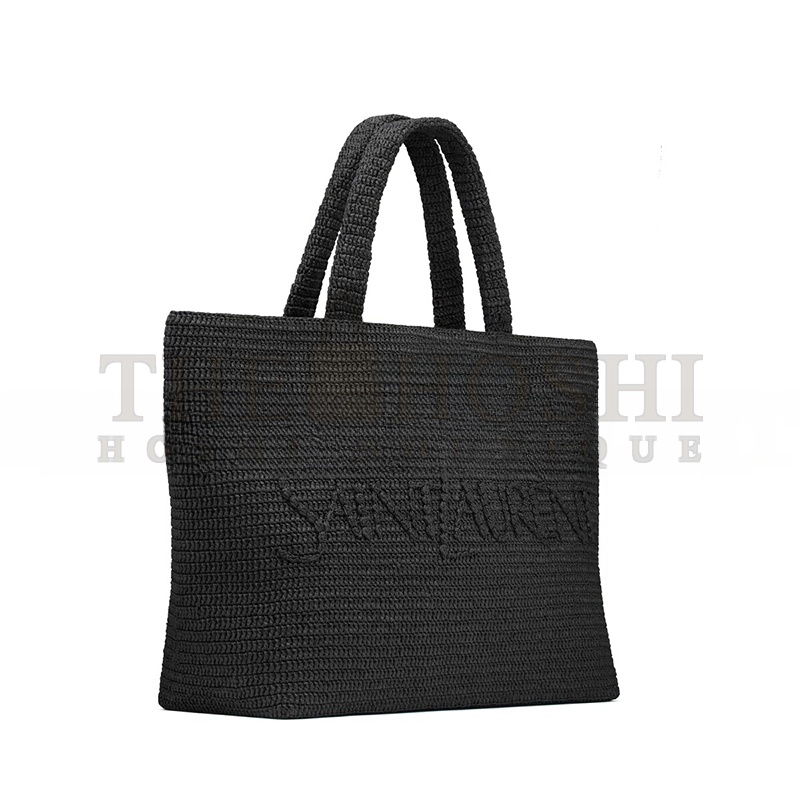 Y51 Sa1nt Lau*nt TOTE IN RAFFIA 756269GAAEI1000 (50*34*17cm) Master Quality